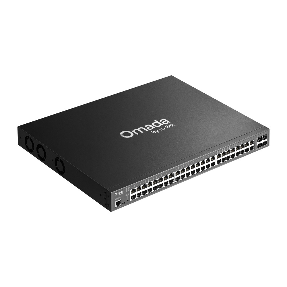 TP-Link SG3452XP Omada 48-Port Gigabit PoE+ L2+ Managed Swit - view 3