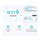 TP-Link Deco X55(3-pack) AX3000 Whole Home Mesh Wi-Fi 6 Syst - view 5