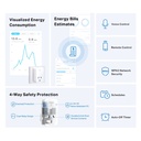 TP-Link Tapo P110 Mini Smart Wi-Fi Socket, Energy Monitoring - view 1