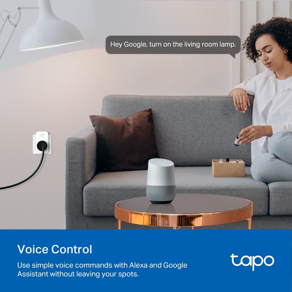 TP-Link Tapo P110 Mini Smart Wi-Fi Socket, Energy Monitoring - view 5