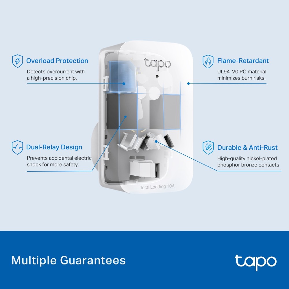 TP-Link Tapo P110 Mini Smart Wi-Fi Socket, Energy Monitoring - view 7