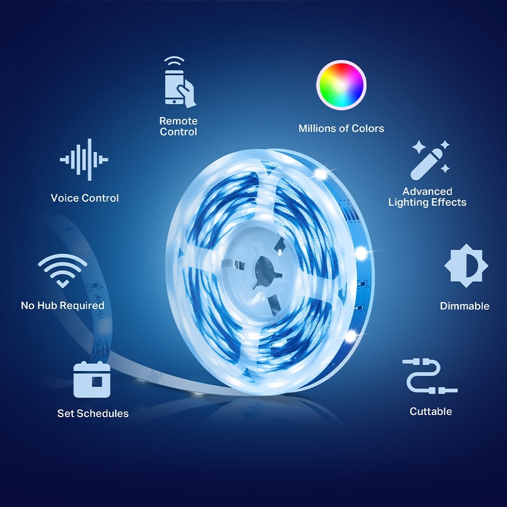 TP-Link Tapo L900-5 Smart Wi-Fi Light Strip, 5 m - view 1