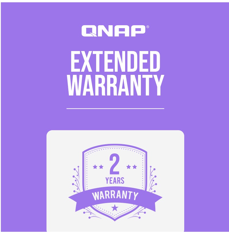 QNAP EXTW-PURPLE-2Y-EI extended warranty licence