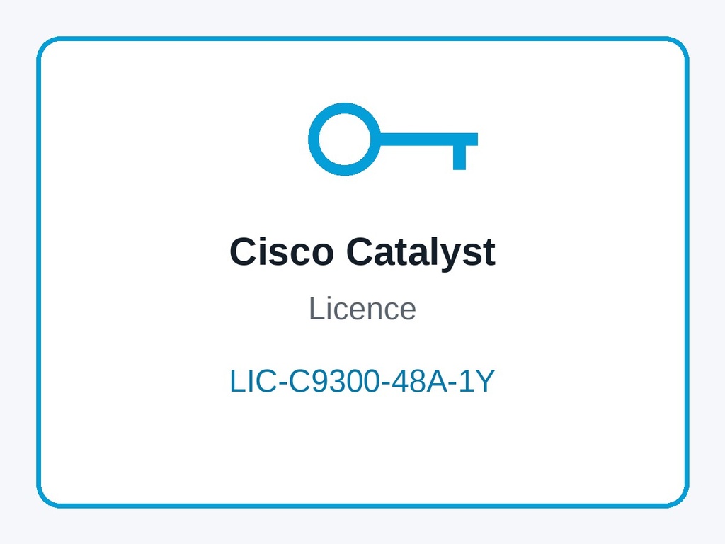 LIC-C9300-48A-1Y licence
