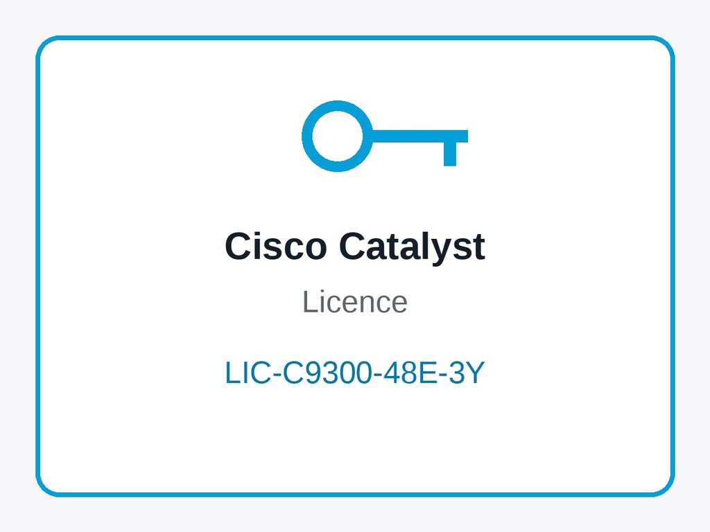 LIC-C9300-48E-3Y licence