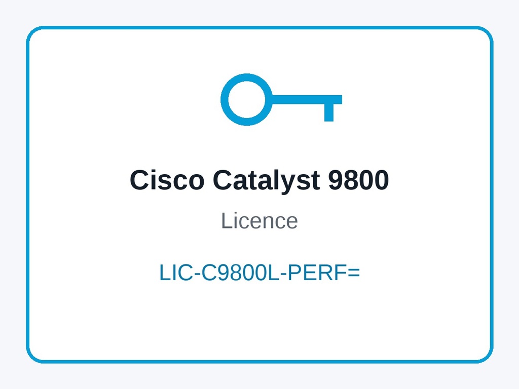 LIC-C9800L-PERF= licence