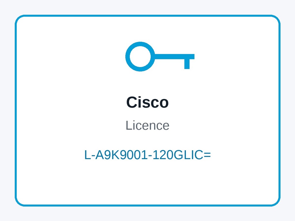 L-A9K9001-120GLIC= licence