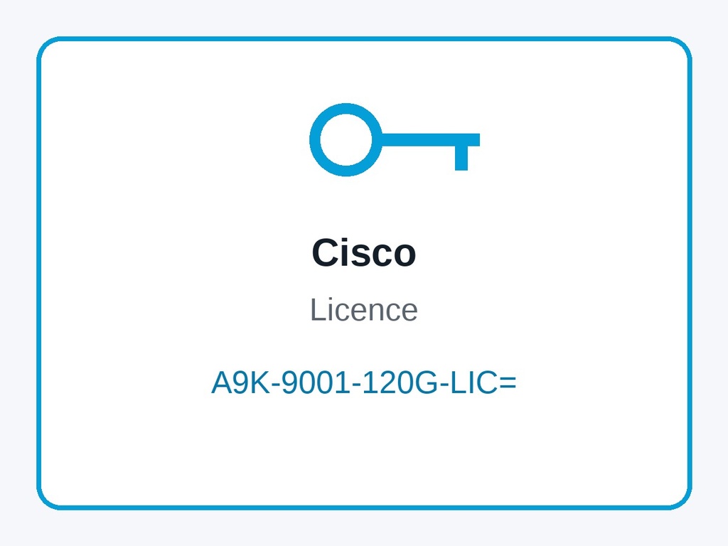 A9K-9001-120G-LIC= licence