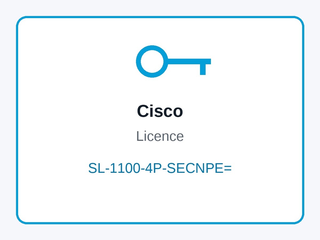 SL-1100-4P-SECNPE= licence