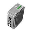 Ruijie RG-NIS3100-8GT4SFP-HP 12-Port Industrial Cloud Managed PoE+ Switch, 8 x PoE+, 4 x SFP, 240W, DIN Rail - view 3