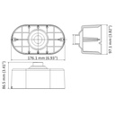 Hikvision DS-1270ZJ-DE7 Wall Mount for Dual-Lens Network Cam 1