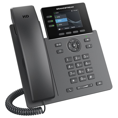 Grandstream GRP2611G 3-Line IP Phone 2.8-inch Colour LCD Gig 3