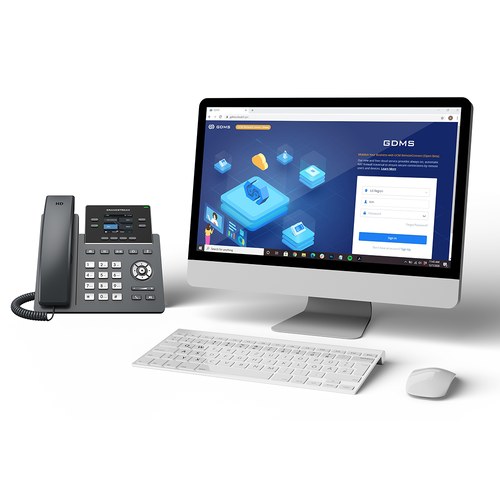 Grandstream GRP2612W 4-Line IP Phone 2.4-inch Colour LCD Dua 2
