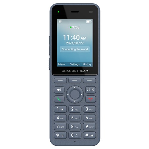 Grandstream WP826 Cordless Wi-Fi 6 IP Phone 3 SIP Accounts B 3