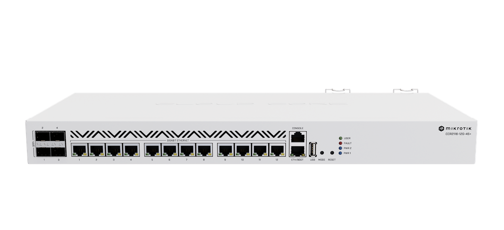 MikroTik CCR2116-12G-4S+ Cloud Core Router — photo 1