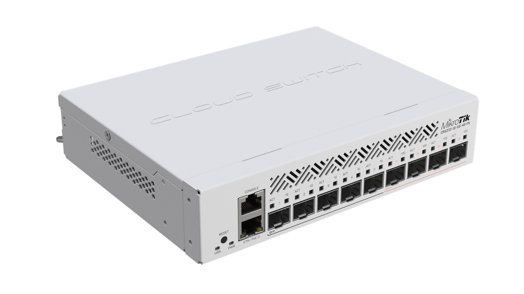 MikroTik CRS310-1G-5S-4S+IN Cloud Router Switch — photo 2