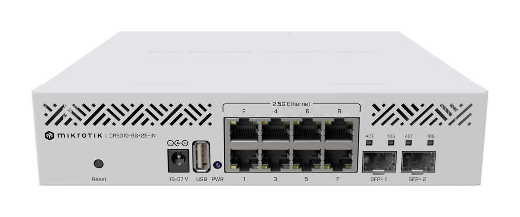 MikroTik CRS310-8G+2S+IN Cloud Router Switch — photo 2