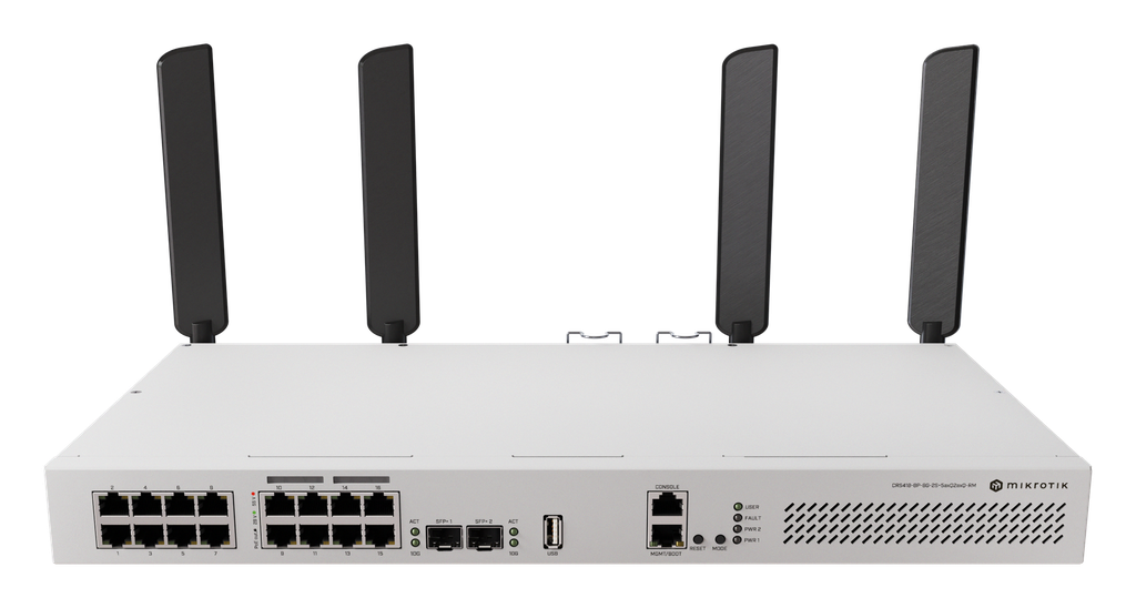 MikroTik CRS418-8P-8G-2S+5axQ2axQ-RM Cloud Router Switch — photo 1
