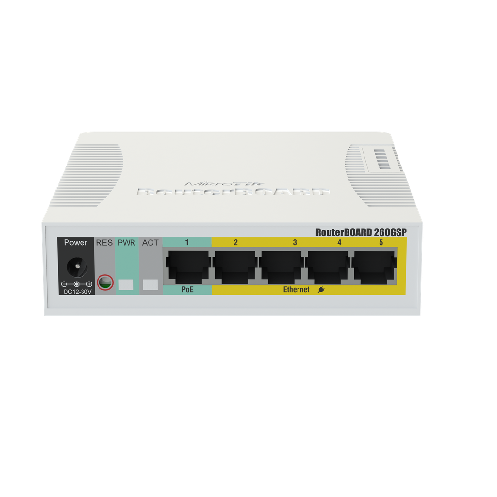 MikroTik CSS106-1G-4P-1S Cloud Smart Switch — photo 1