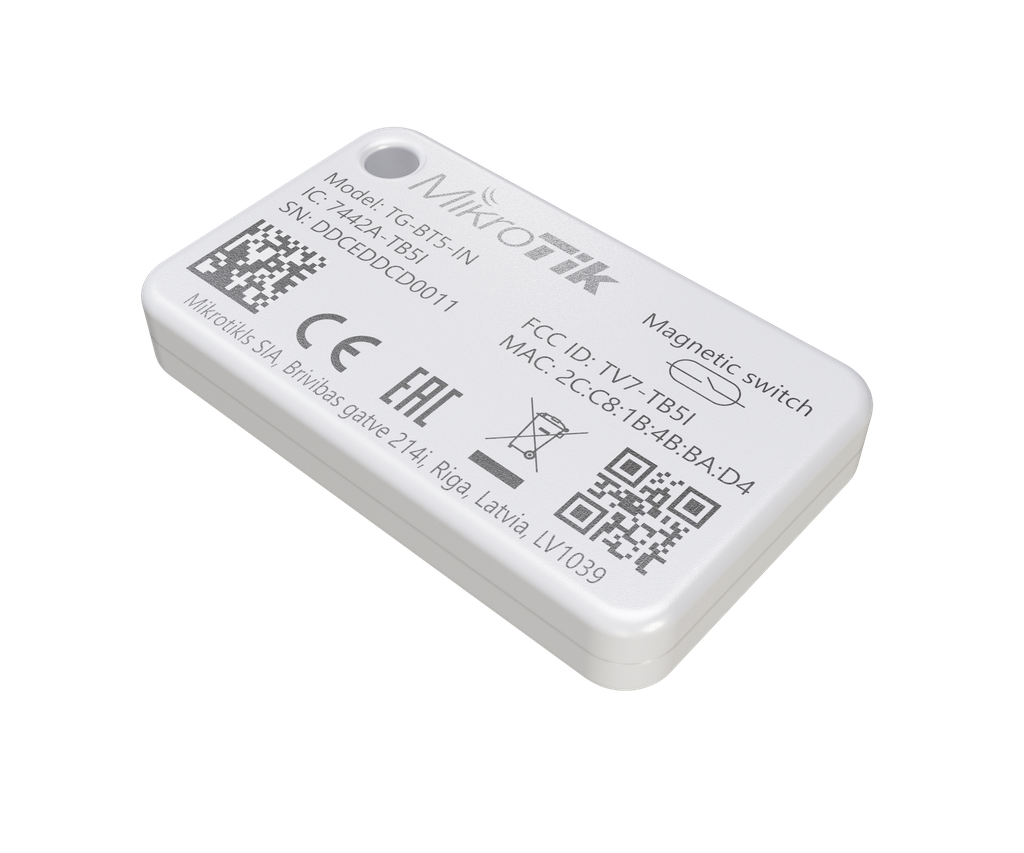 MikroTik TG-BT5-IN sensor tag — photo 1