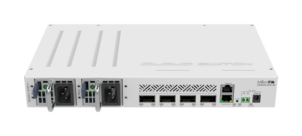 MikroTik CRS504-4XQ-IN Cloud Router Switch — photo 1