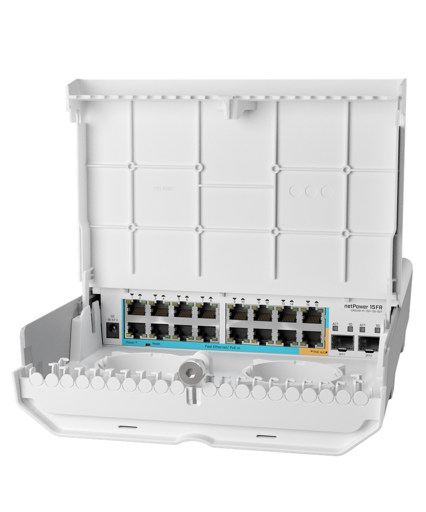MikroTik CRS318-1Fi-15Fr-2S-OUT Cloud Router Switch — photo 3