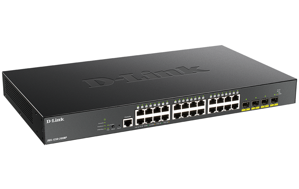 DGS-1250-28XMP Side View