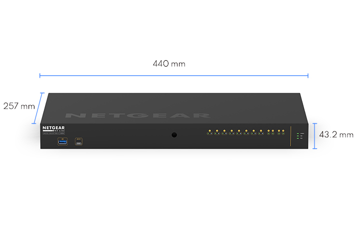 GSM4212UX front panel