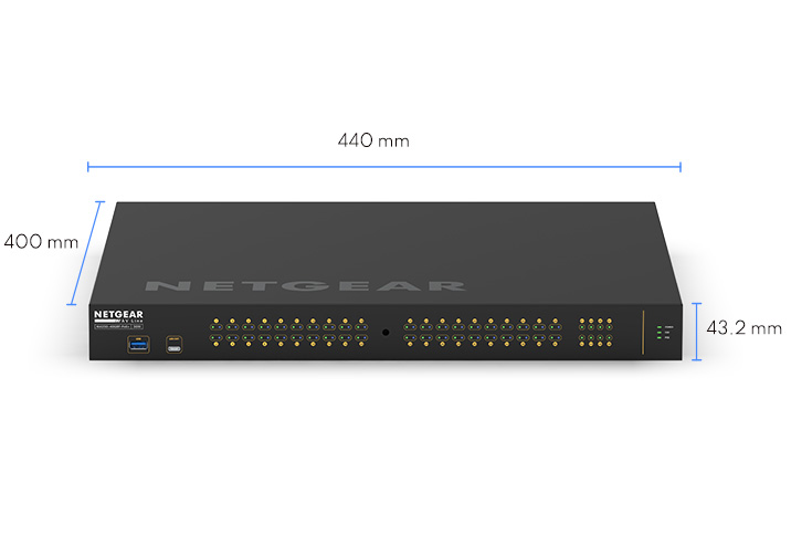 GSM4248P front panel