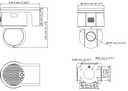 PTZ-N3404LIU/SL Dimensions Drawing