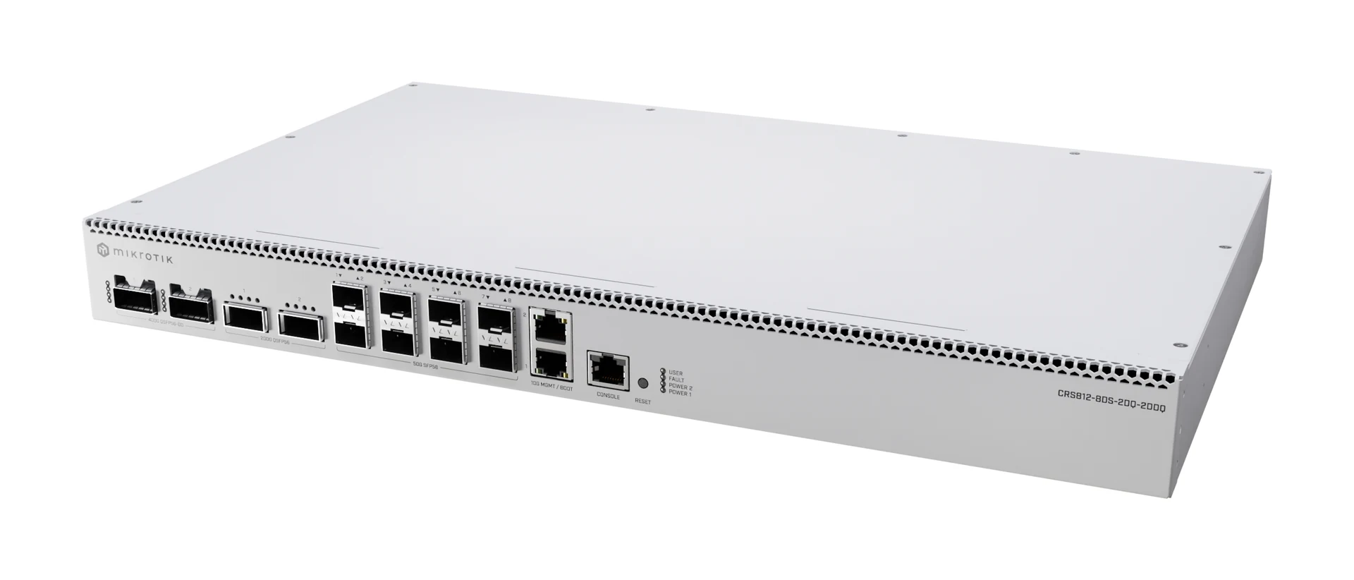 MikroTik CRS812-8DS-2DQ-2DDQ-RM Cloud Router Switch — photo 11