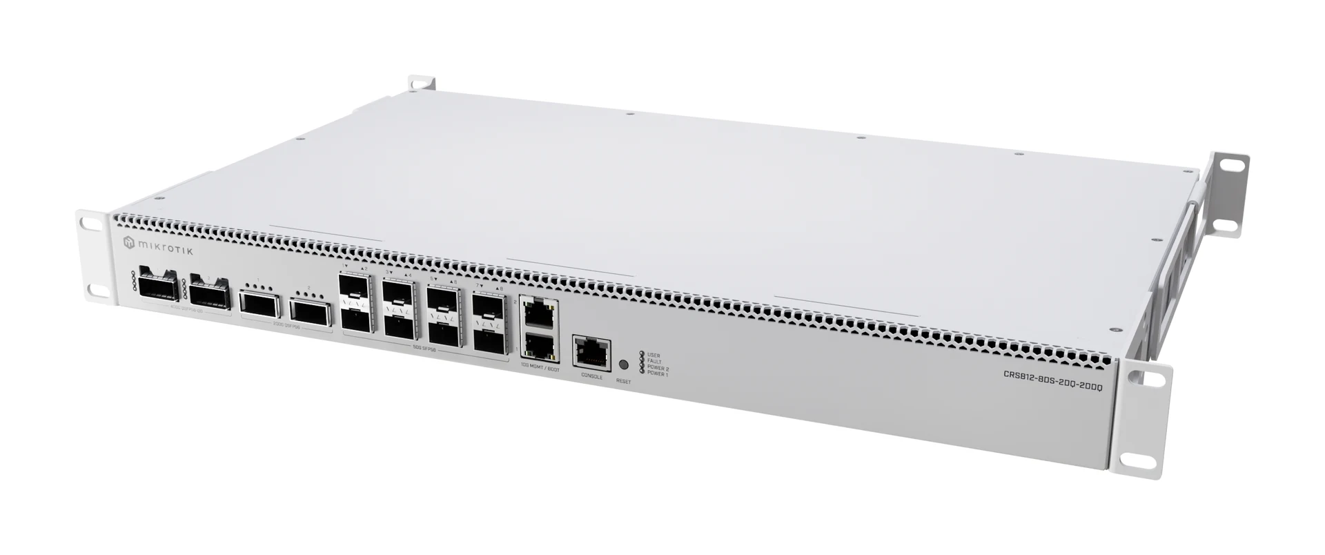 MikroTik CRS812-8DS-2DQ-2DDQ-RM Cloud Router Switch — photo 12