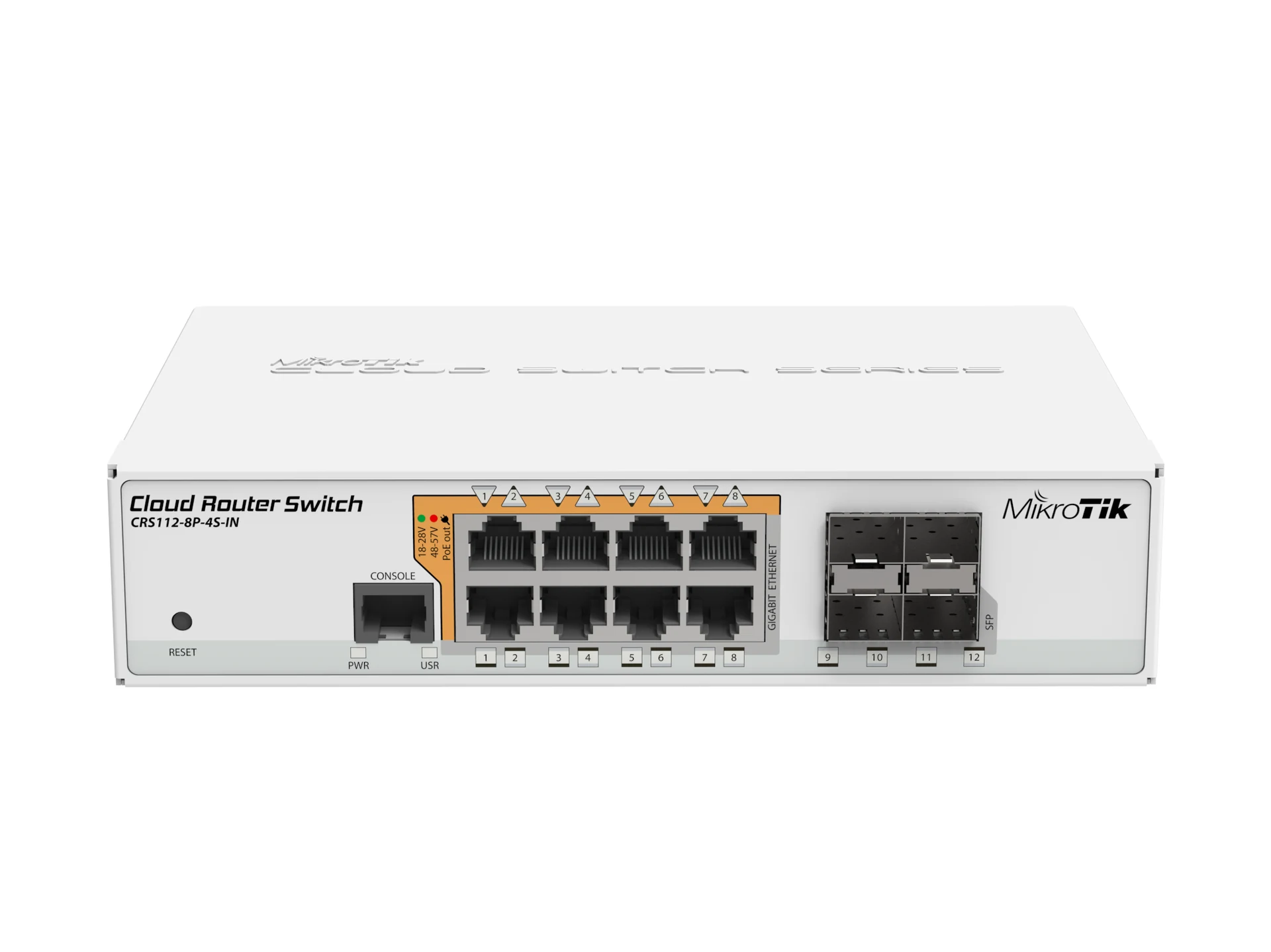 MikroTik CRS112-8P-4S-IN Cloud Router Switch — photo 2