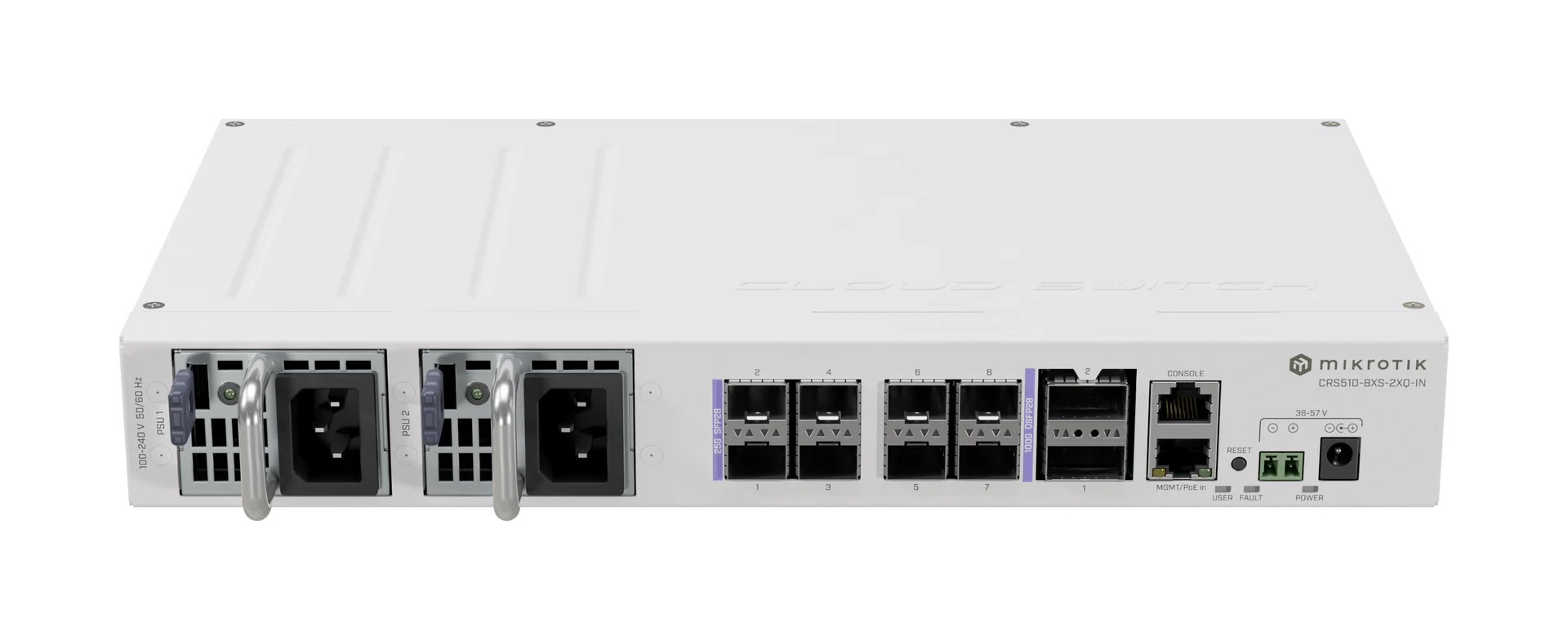 MikroTik CRS510-8XS-2XQ-IN Cloud Router Switch — photo 3