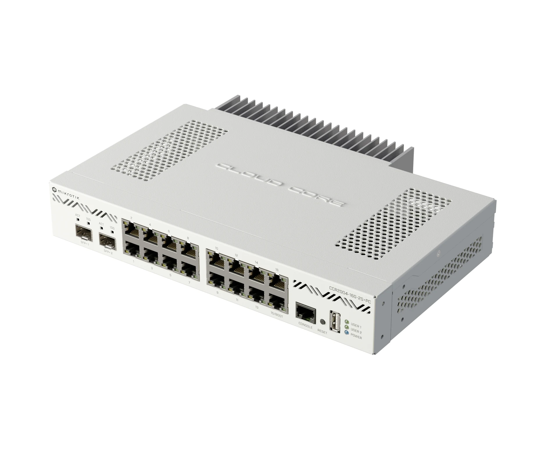 MikroTik CCR2004-16G-2S+PC Cloud Core Router — photo 9