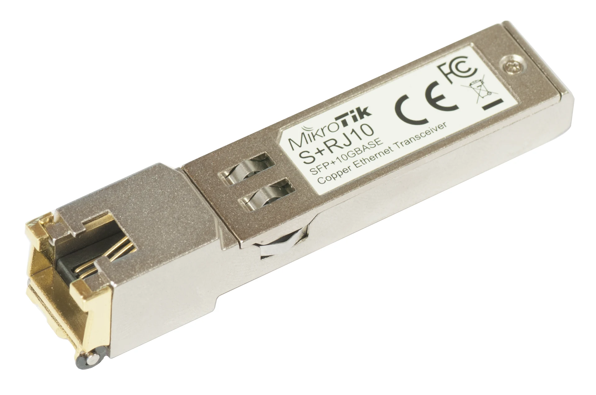 MikroTik S+RJ10 optical transceiver — photo 1