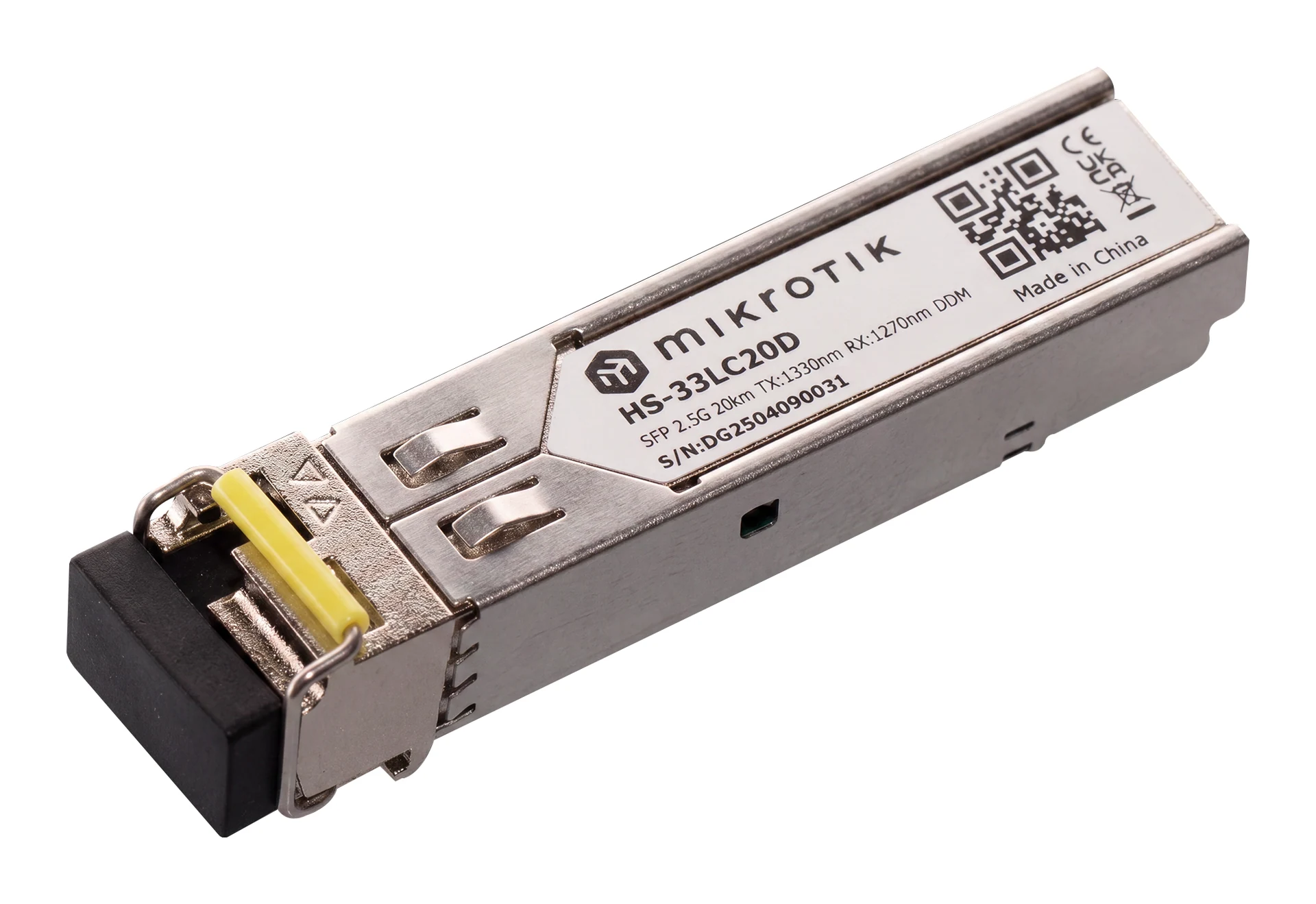 MikroTik HS-2733LC20D optical transceiver — photo 2