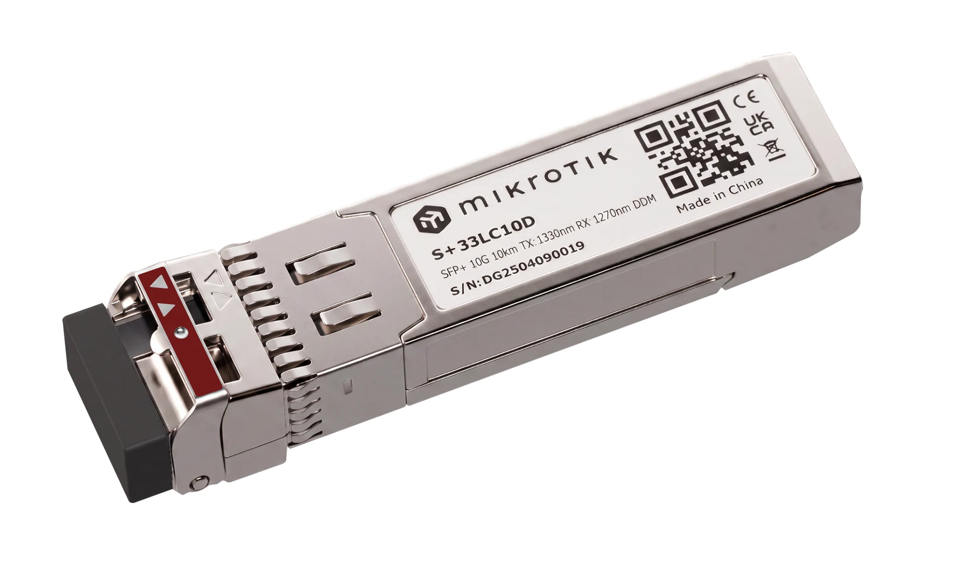 MikroTik S+2733LC10D optical transceiver — photo 2