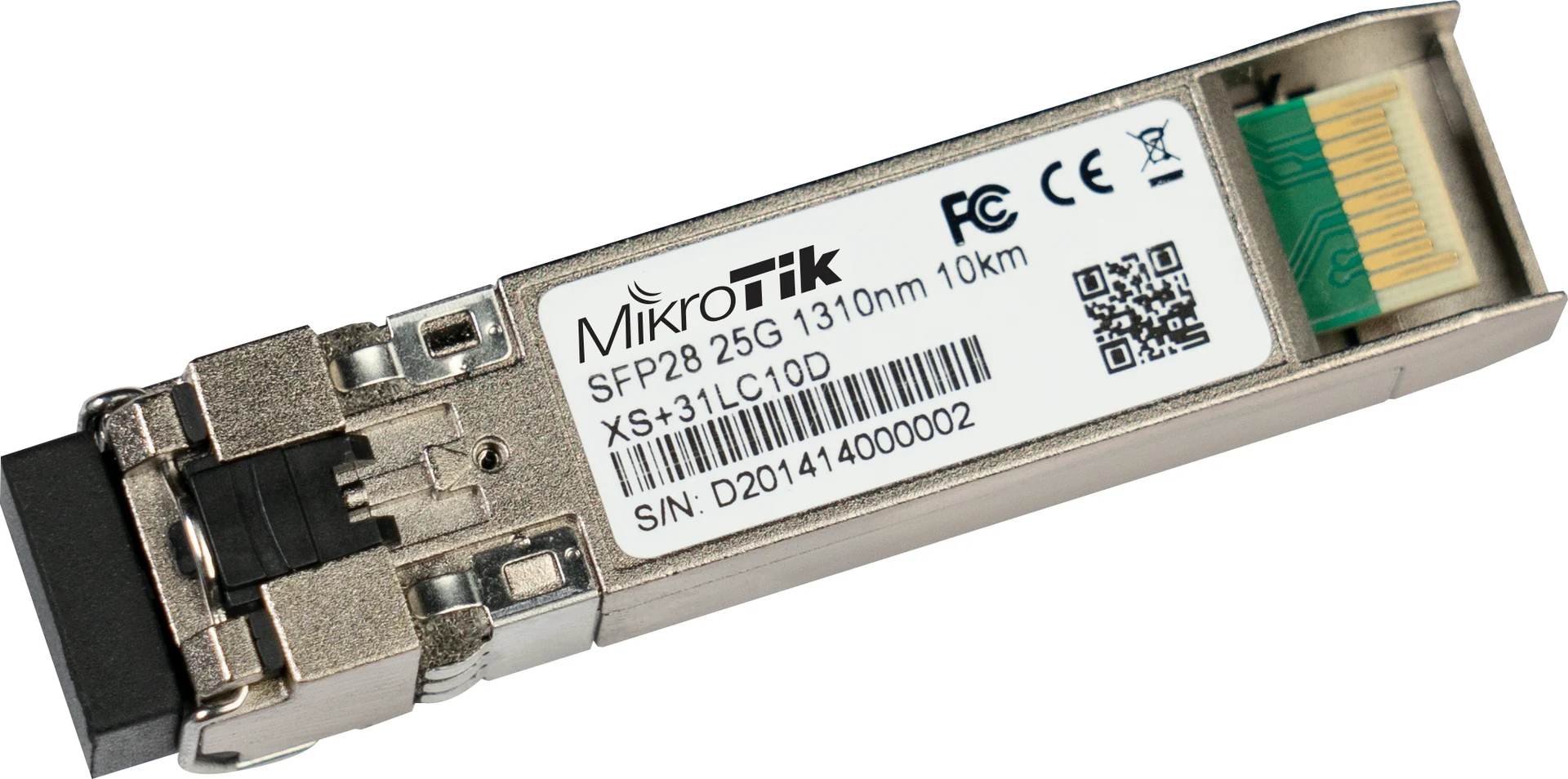 MikroTik XS+31LC10D optical transceiver — photo 1