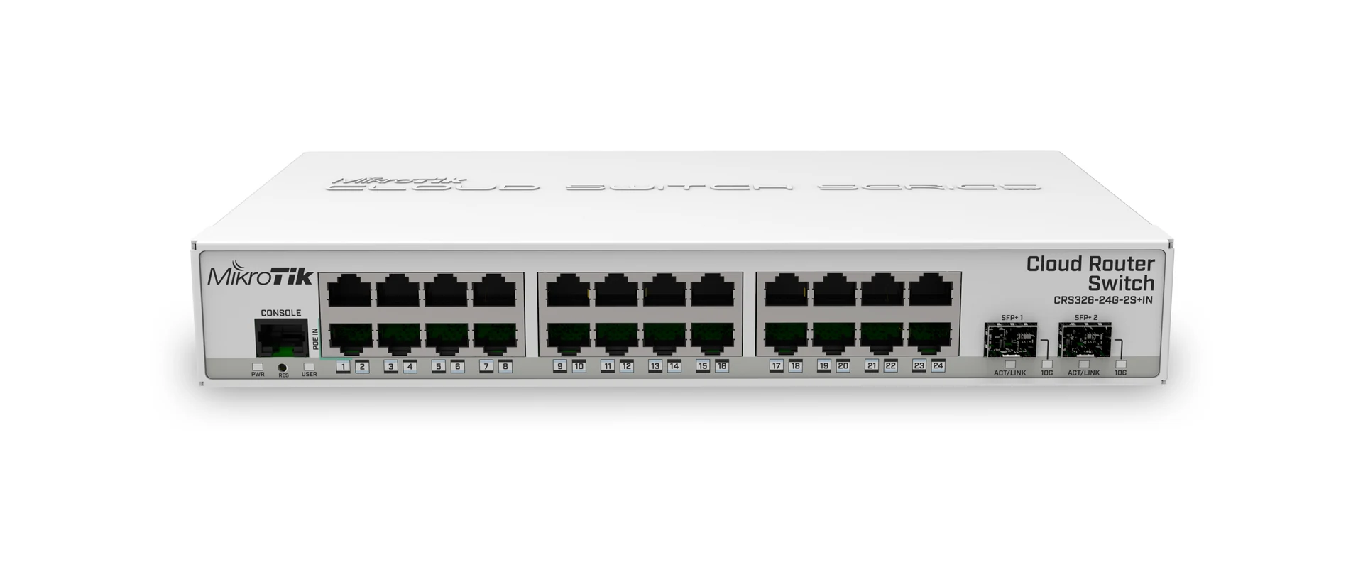 MikroTik CRS326-24G-2S+IN Cloud Router Switch — photo 3