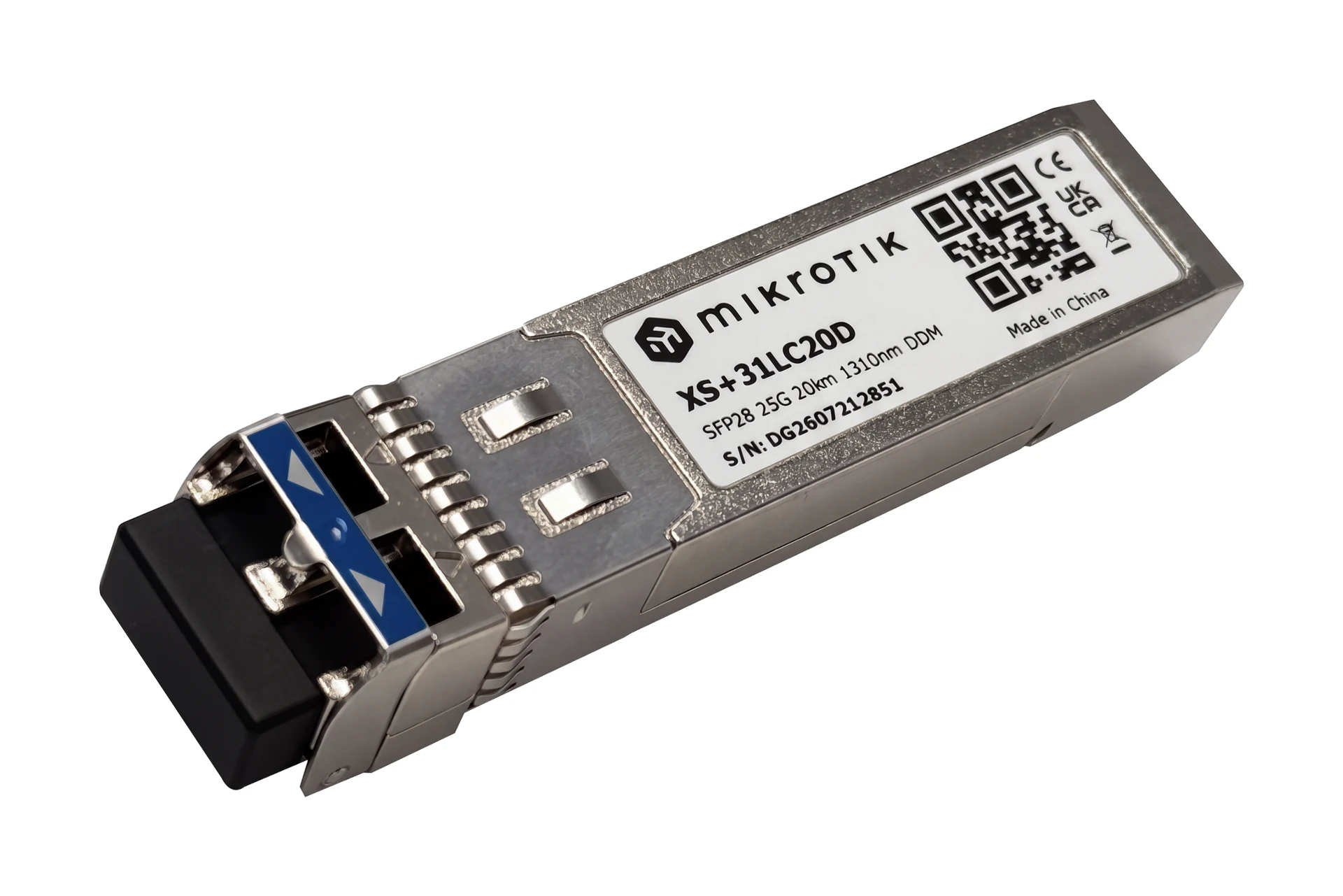 MikroTik XS+31LC20D optical transceiver — photo 1