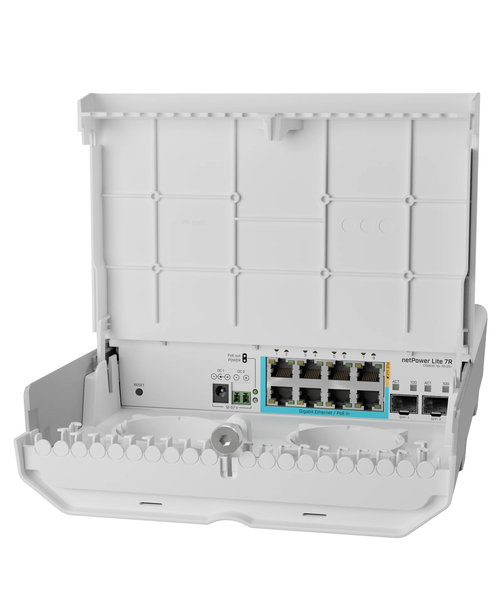MikroTik CSS610-1Gi-7R-2S+OUT Cloud Smart Switch — photo 1