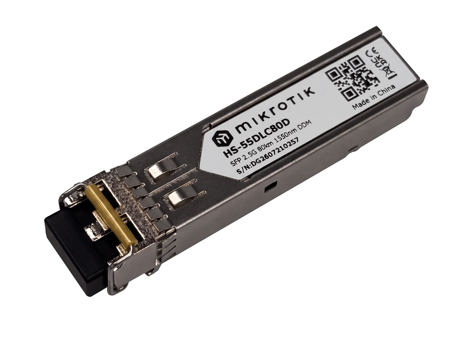 MikroTik HS-55DLC80D optical transceiver — photo 1