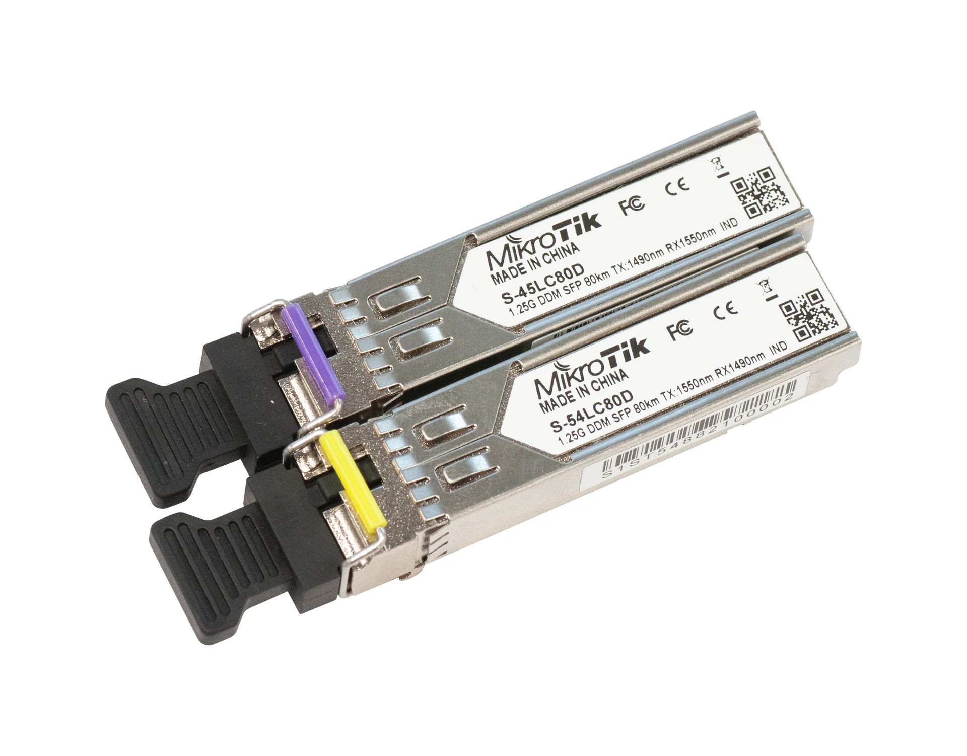 MikroTik S-4554LC80D optical transceiver — photo 1