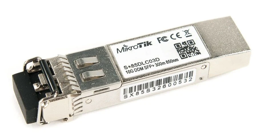 MikroTik S+85DLC03D optical transceiver — photo 1