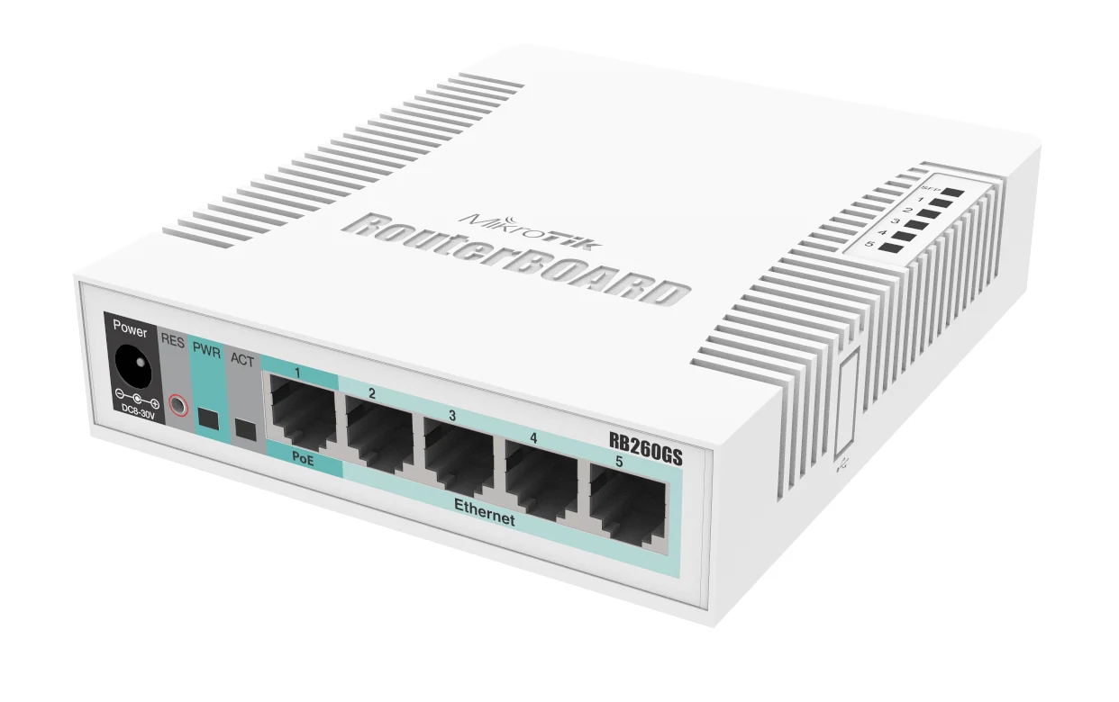 MikroTik CSS106-5G-1S Cloud Smart Switch — photo 2