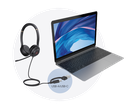 Yealink UH37 Mono UC USB-C view 2