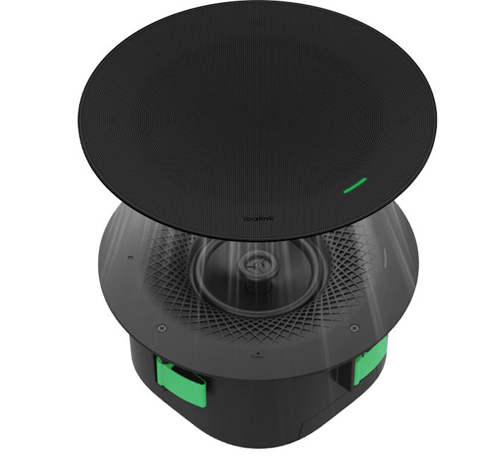 Yealink CS10 Black Mesh Cover view 2