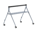 Yealink MB-FS-P750T Mobile Floor Stand with Tray for MeetingBoard 75 Pro, Swivel Casters, Adjustable Height