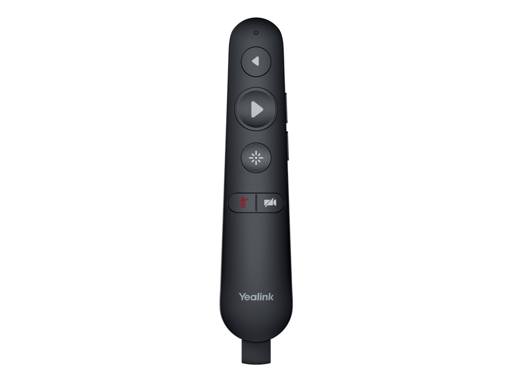 Yealink MB-Remote Presentation Remote for MeetingBoard and MeetingBoard Pro, Air Mouse, Page Turning, Plug-and-Play USB Dongle